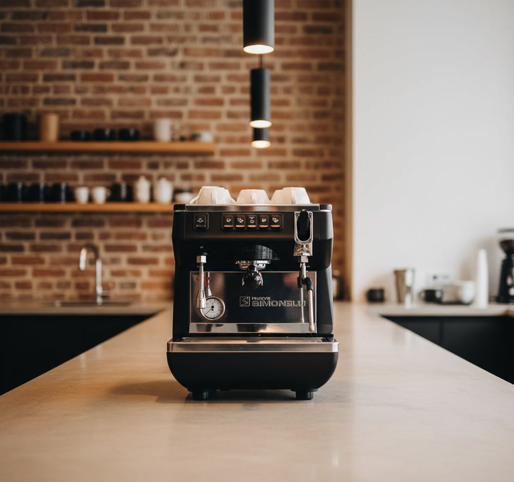 Modern coffee shop environment