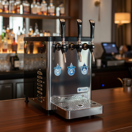 Crysalli Water Dispenser in Restaurant Bar