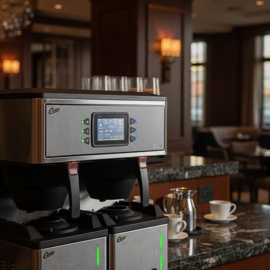 Wilbur Curtis G4 GemX in Premium Restaurant Setting