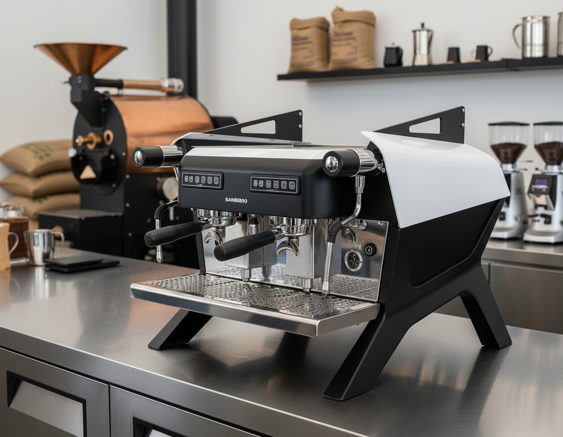 Sanremo F18 in Coffee Roastery
