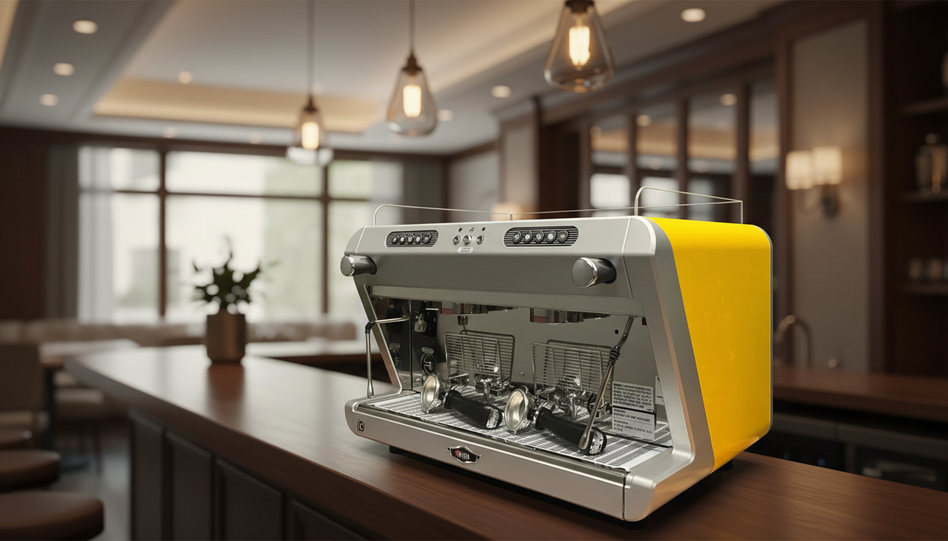 Wega IO in elegant restaurant