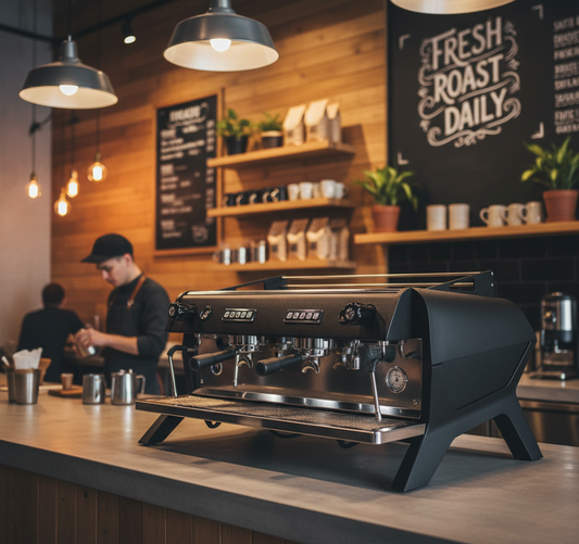 Sanremo F18 SB in artisan café