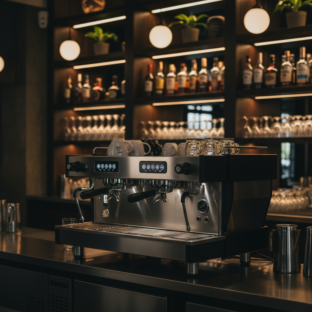 Mavam MM Super Auto in restaurant bar setting