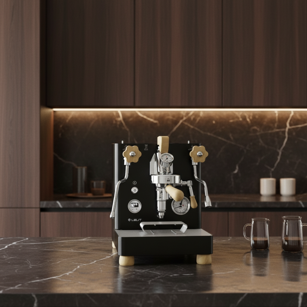 Lelit Bianca V3 1 Group Home Espresso Machine (Dual Boiler) - Black