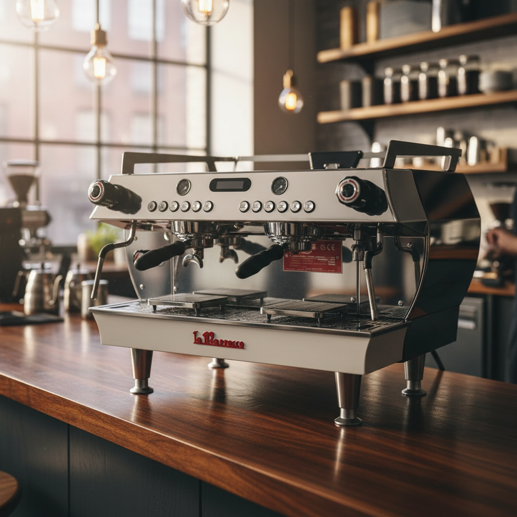 La Marzocco GB5 S AV 2 Group Commercial Espresso Machine With Scales