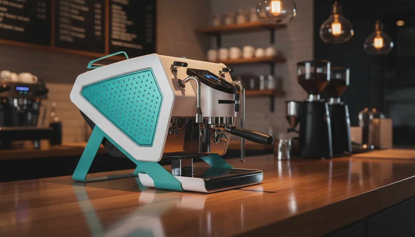 Sanremo YOU Acquamarine in Modern Coffee Shop