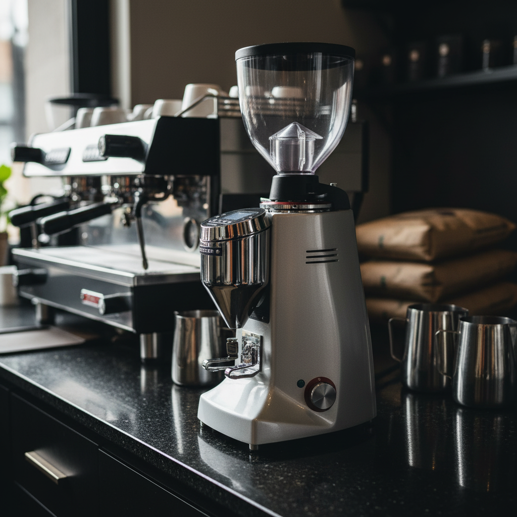 Mazzer Major VP Silver in Specialty Roastery