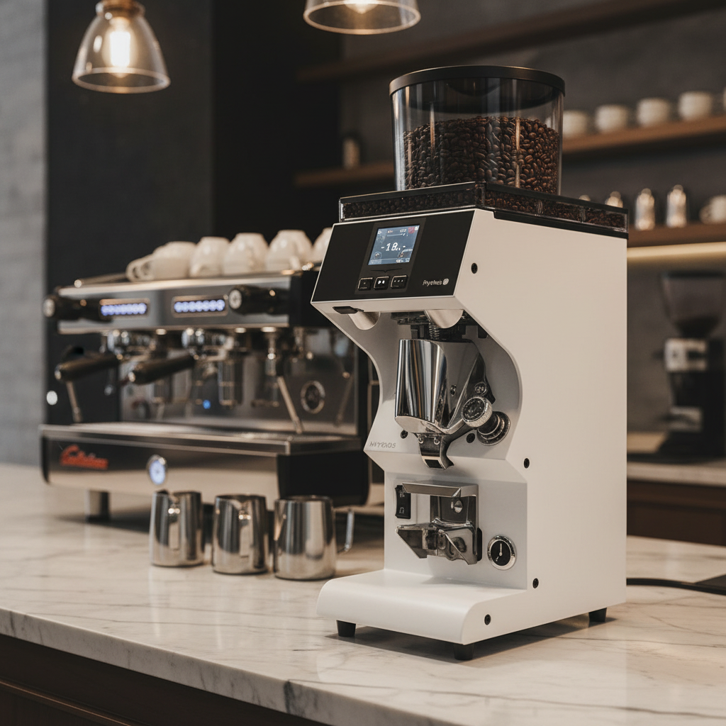 Victoria Arduino My Mythos - Professional Coffee Shop Setting