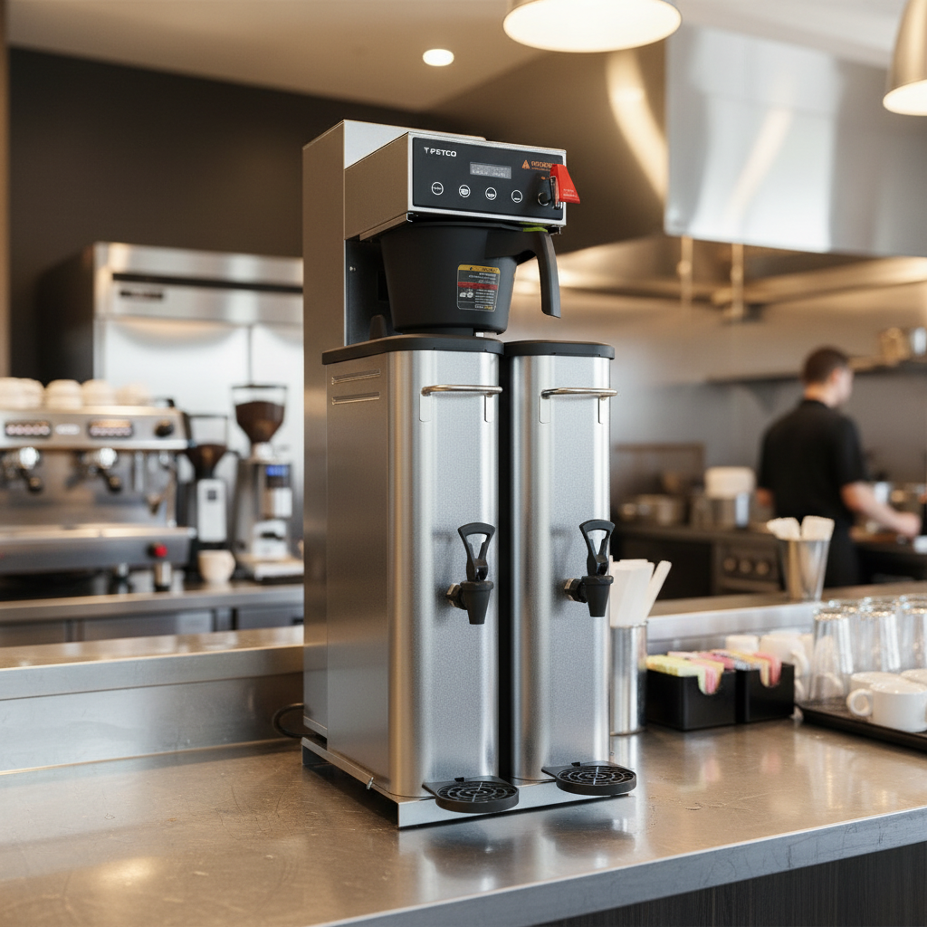 Fetco Tea Brewer in Hotel Service Area