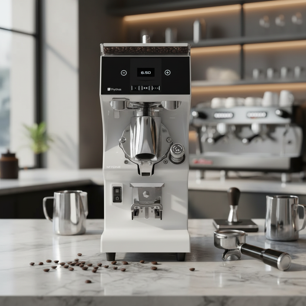 Victoria Arduino MyOne White in Café Setting