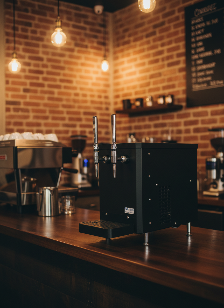 Crysalli Dispenser in Industrial Setting