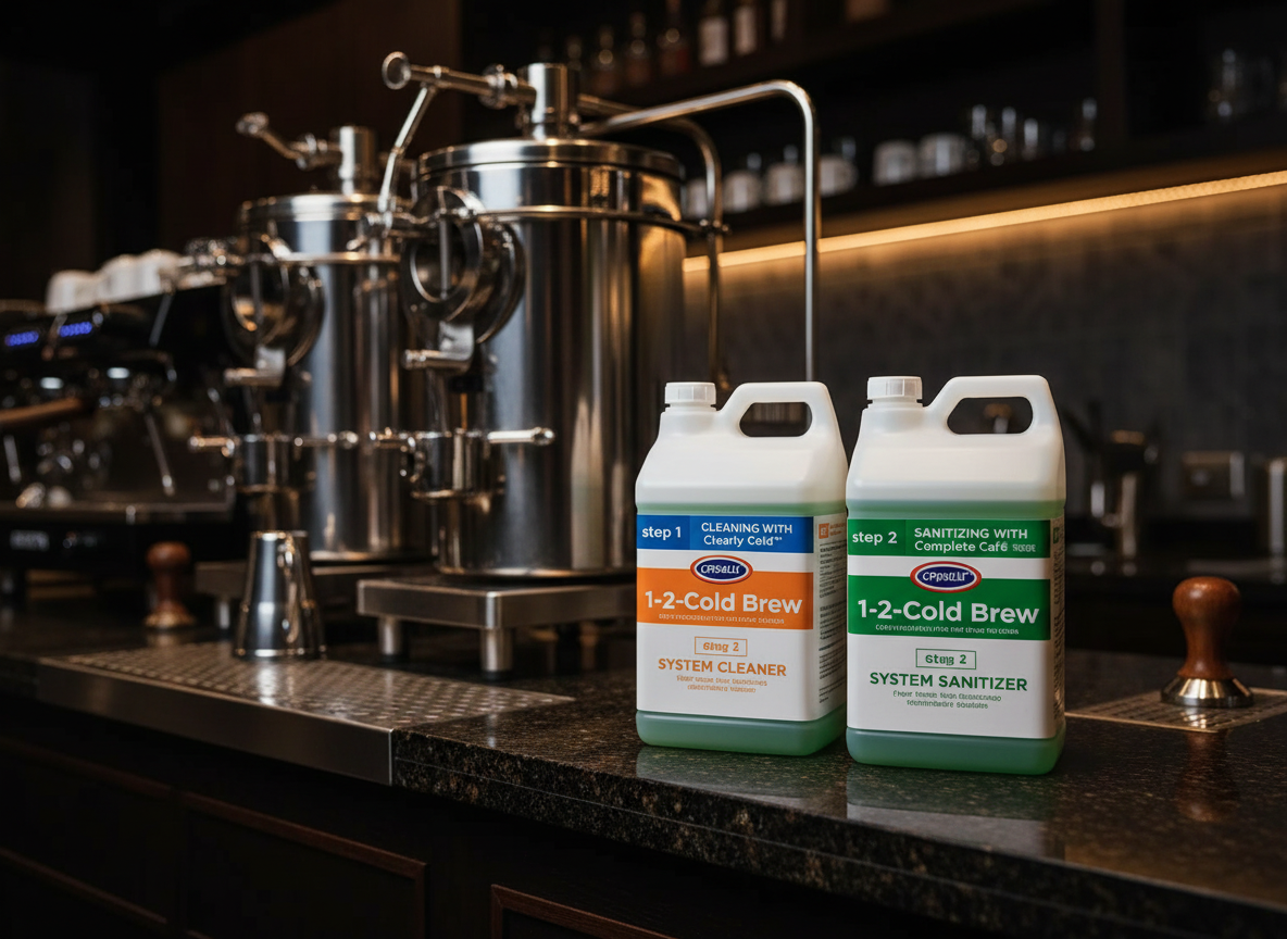 Crysalli Cleaner in Premium Coffee Bar