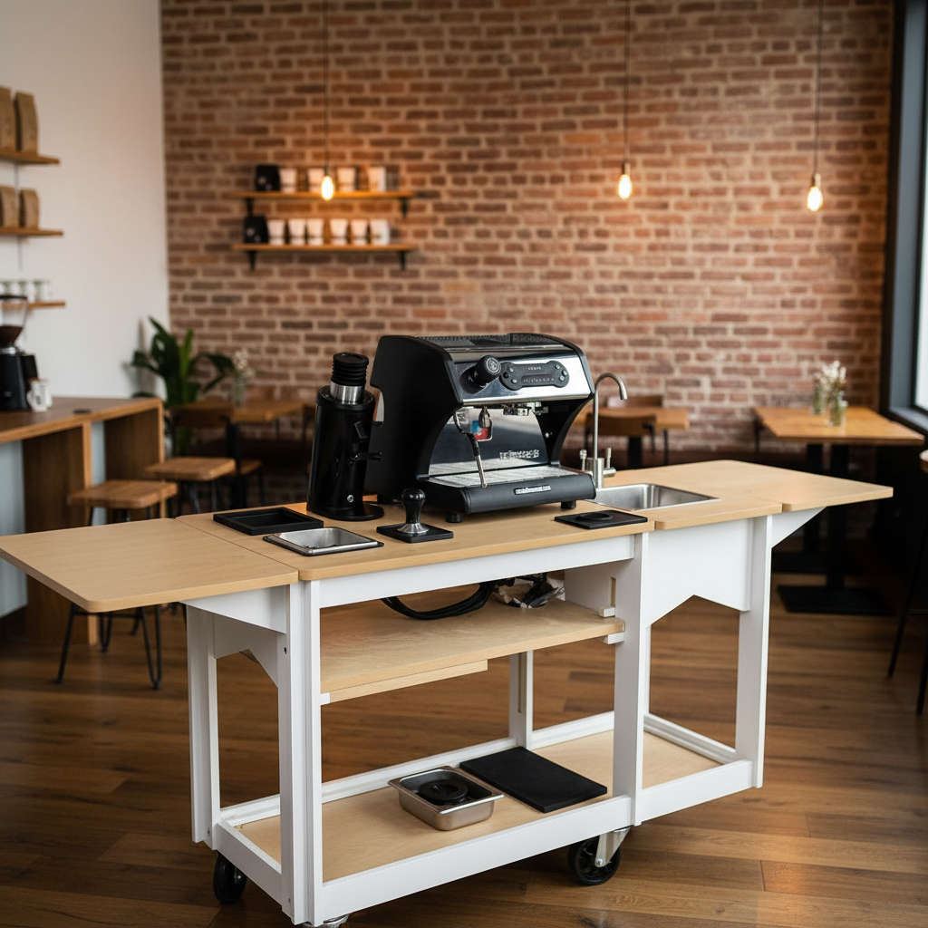 Klassy Kart in Modern Café