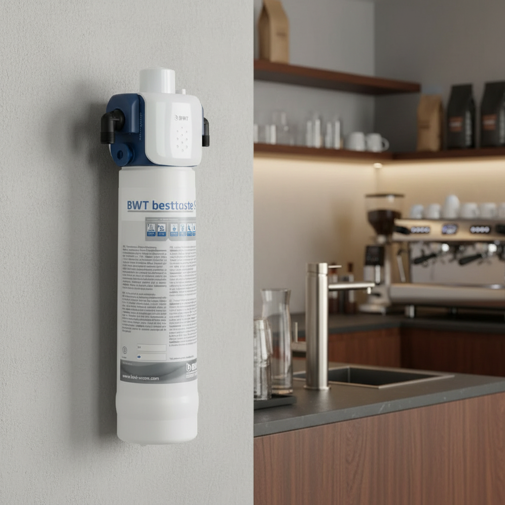 BWT filter in modern café