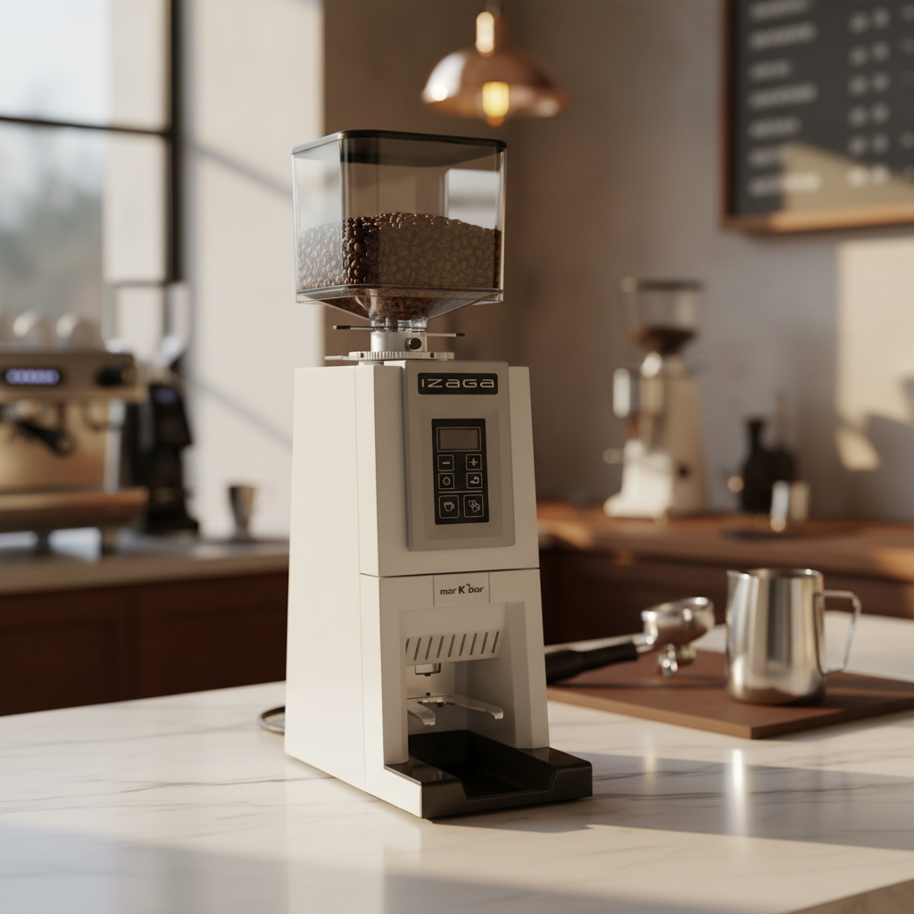 Markibar - Izaga Key Commercial Espresso Grinder (White)