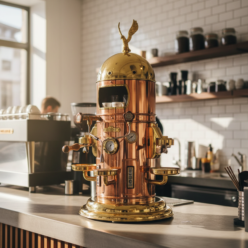 Elektra Belle Epoque in modern café environment