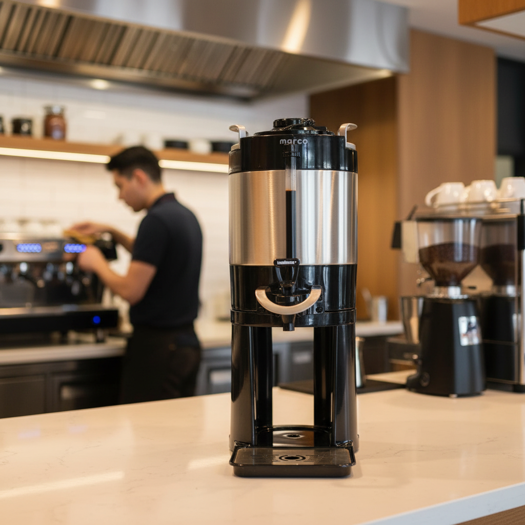 Marco JET 6 in Professional Café Setting