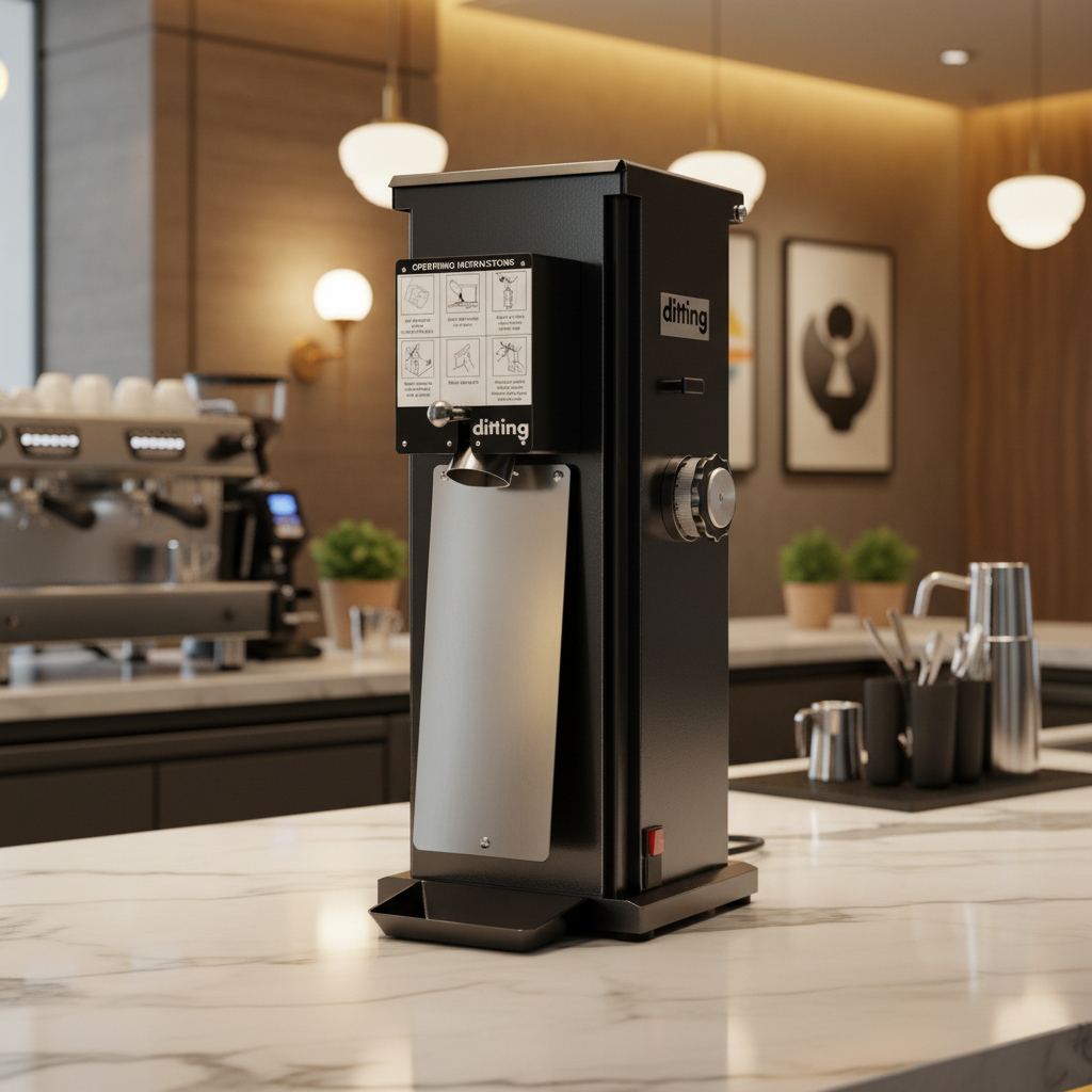 Ditting KR1203 in luxury hotel coffee bar