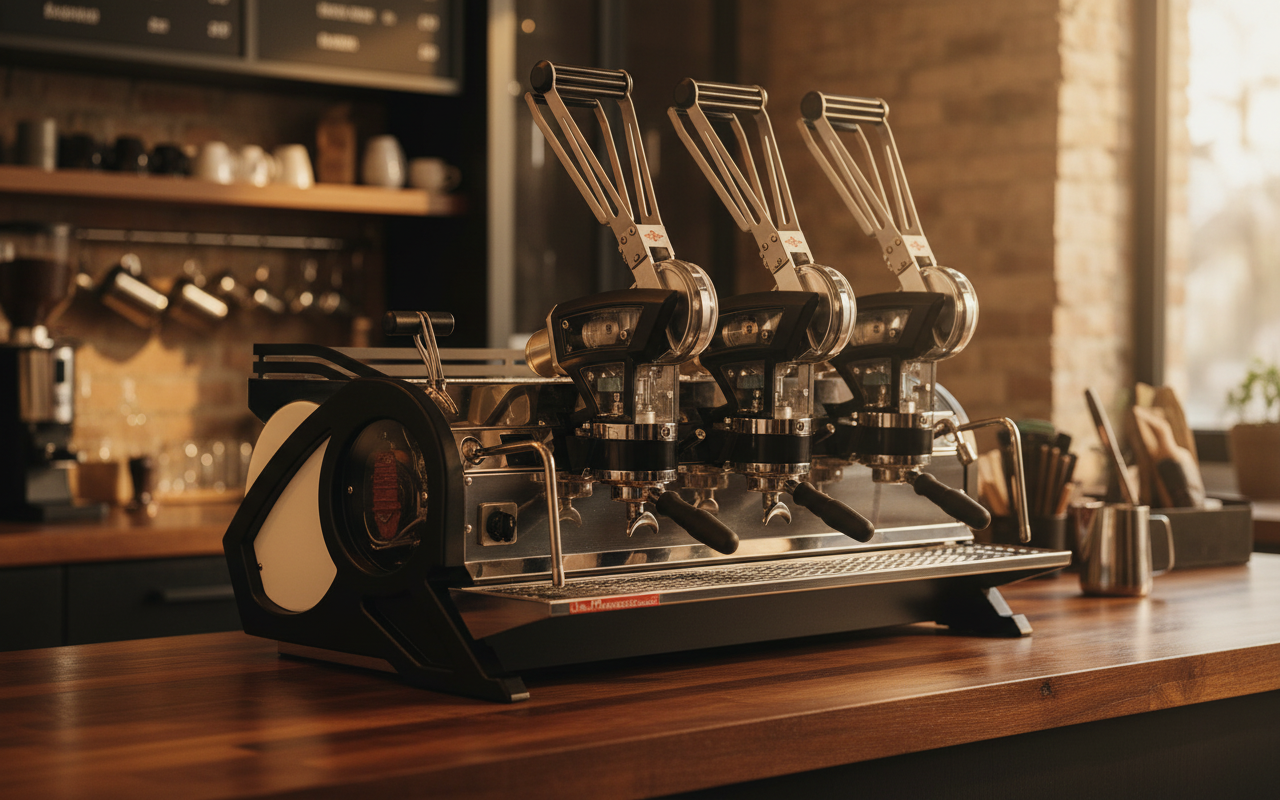 La Marzocco Leva X in artisan café