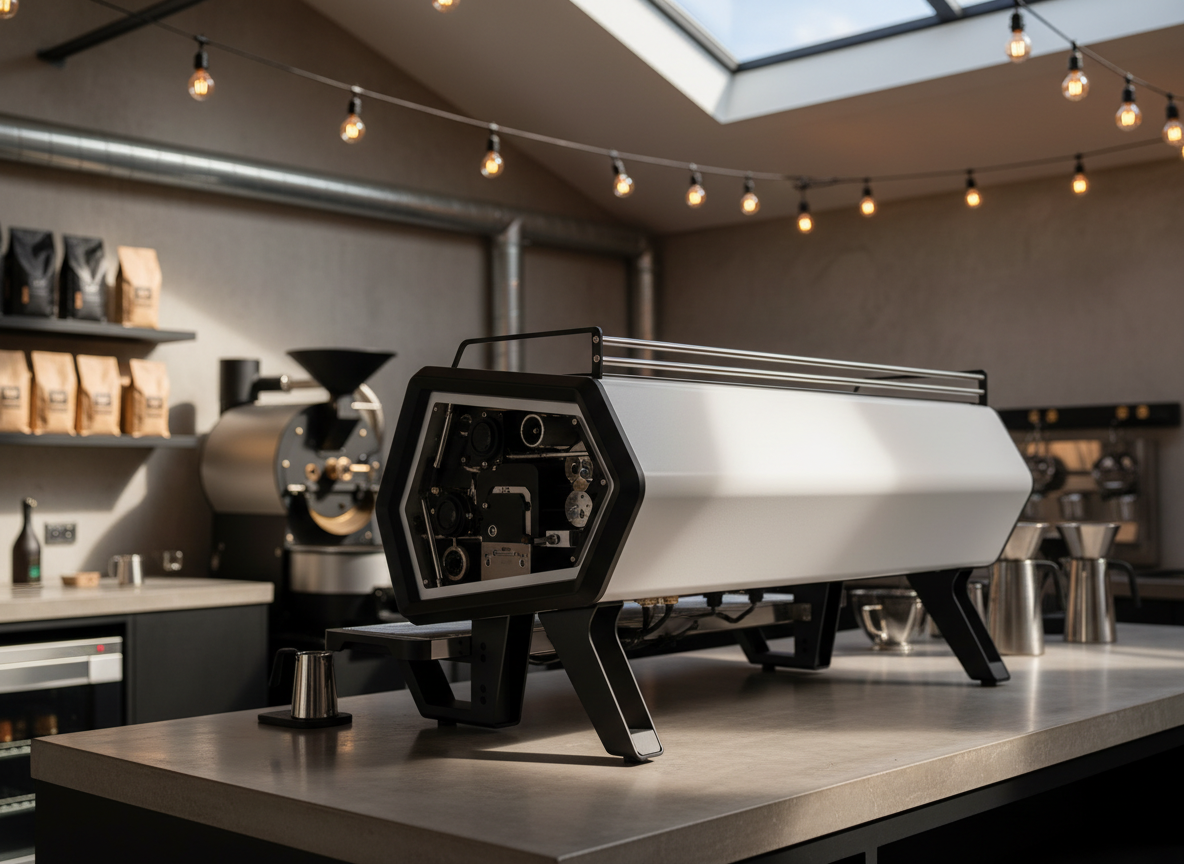 Sanremo D8 Pro in coffee roastery environment