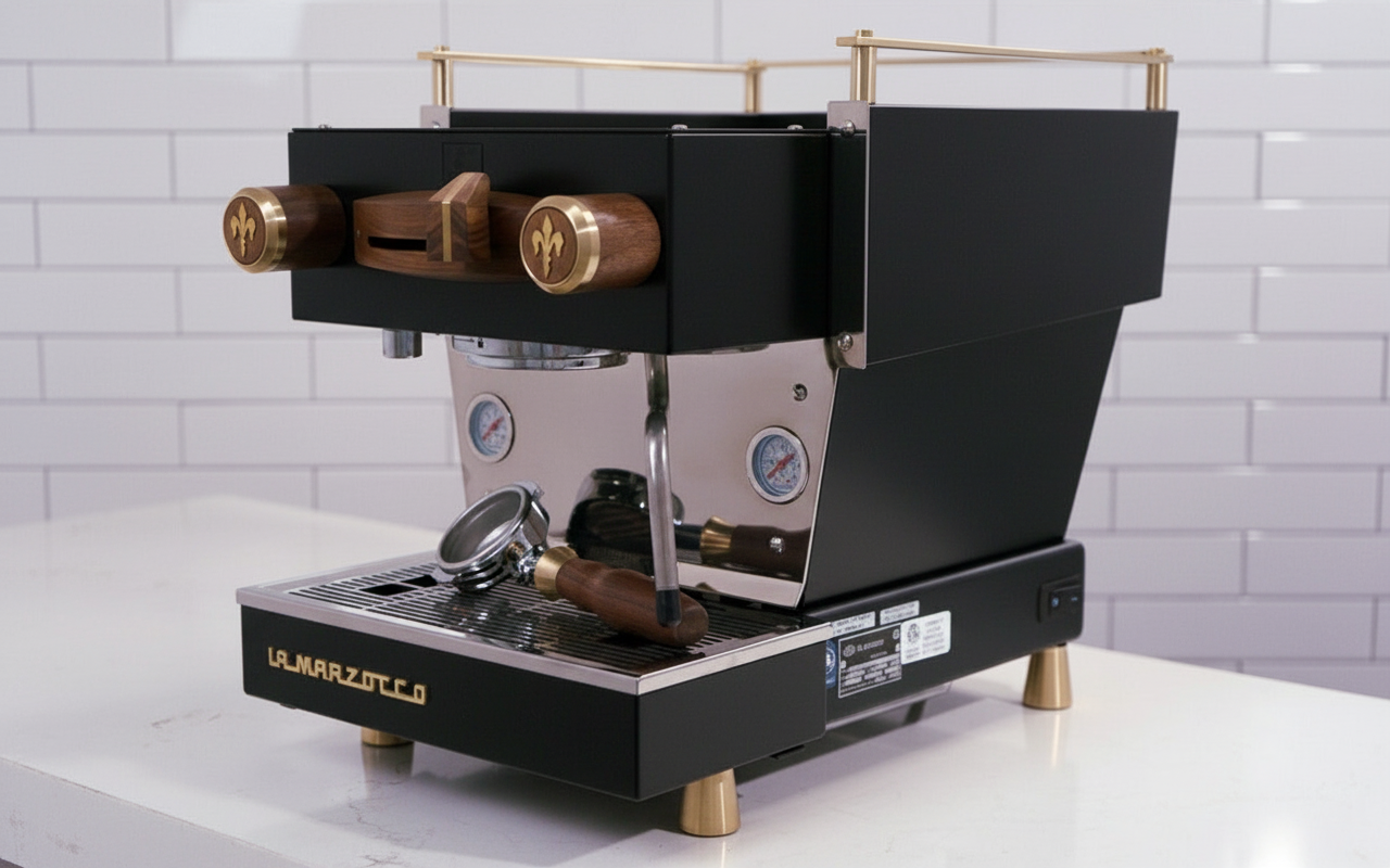 La Marzocco Linea Mini R in upscale coffee shop