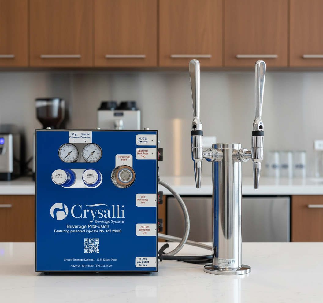 Crysalli Tapping Kit in Hotel Setting