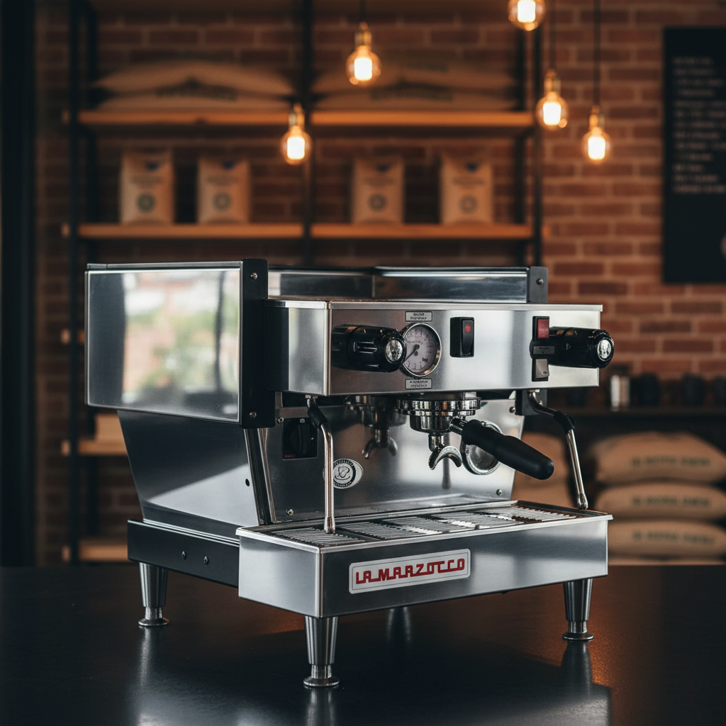 La Marzocco in upscale roastery