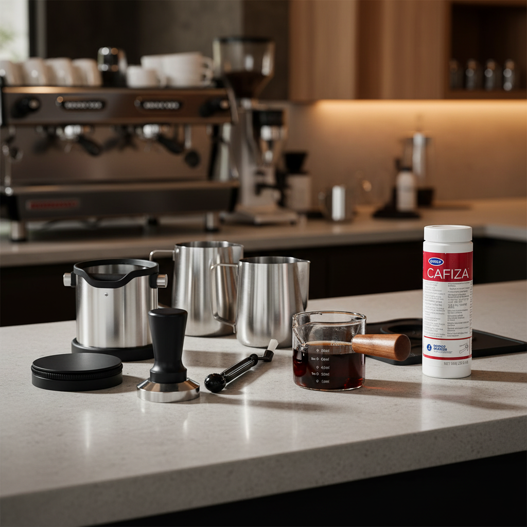 Professional barista tools and accessories