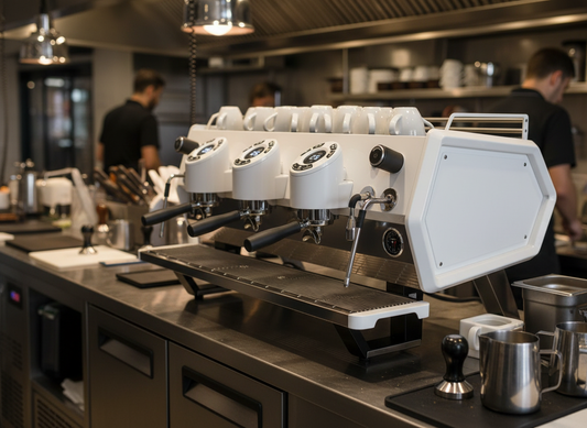 Sanremo D8 Pro side view in professional kitchen