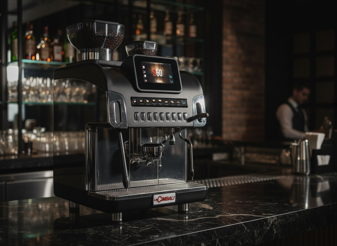 La Cimbali S60 in restaurant bar environment