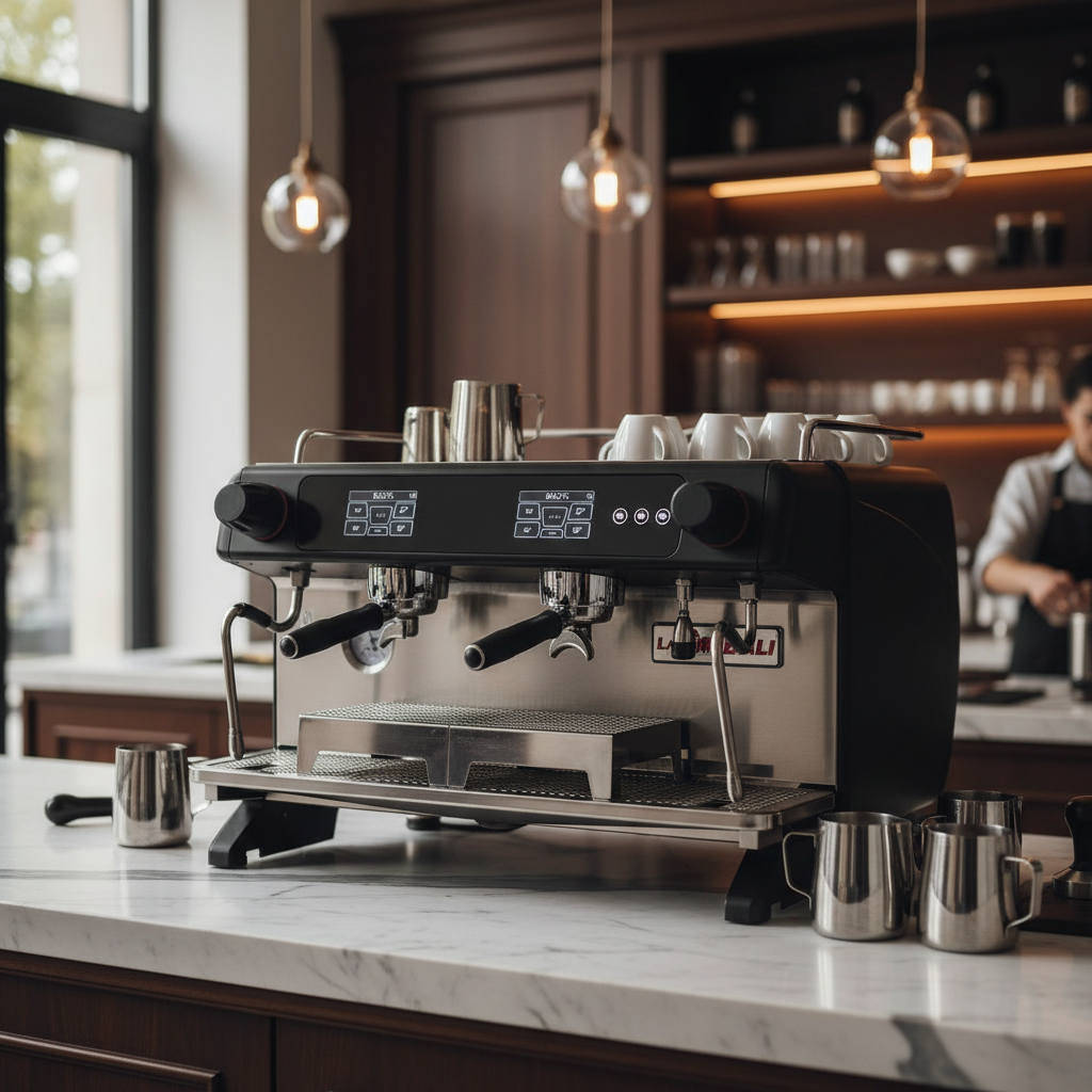 La Cimbali M40 in modern cafe setting