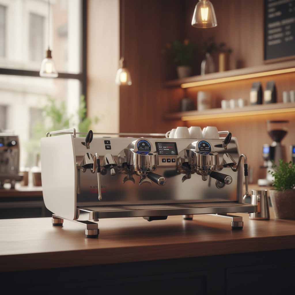 Victoria Arduino Black Eagle Maverick Gravimetric 2 Group Commercial Espresso Machine