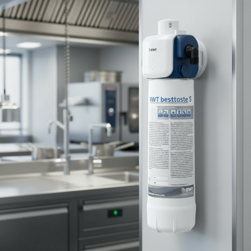 BWT filter in restaurant kitchen