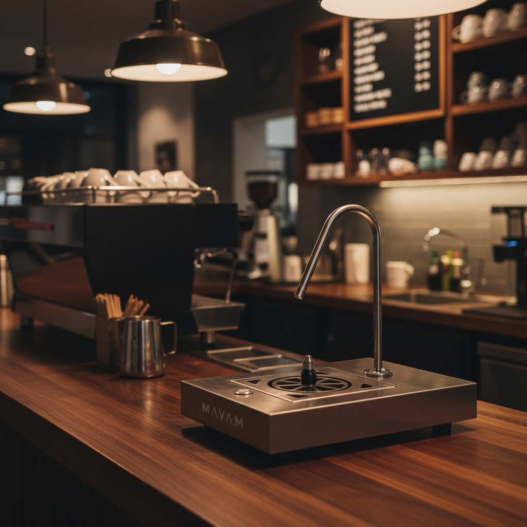 Mavam Steam in specialty coffee shop