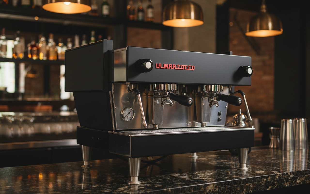 La Marzocco in restaurant bar setting