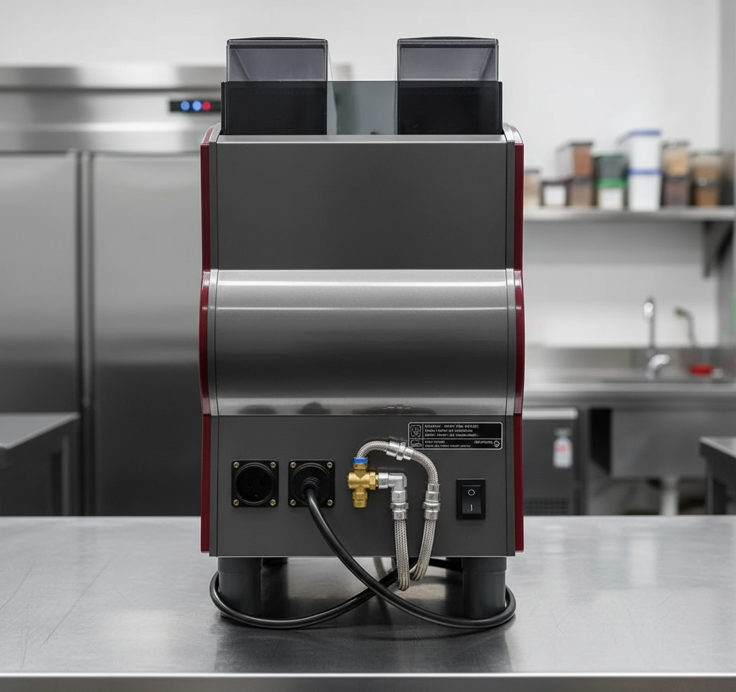 Gaggia rear view in commercial kitchen