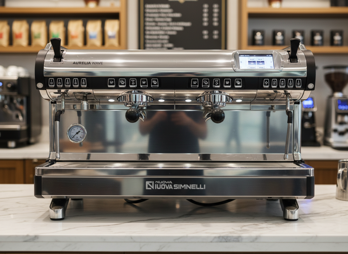 Nuova Simonelli Aurelia Wave Digit 2 Group Commercial Espresso Machine