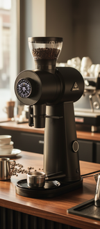 Mahlkonig EK43 Omnia Black in Coffee Shop
