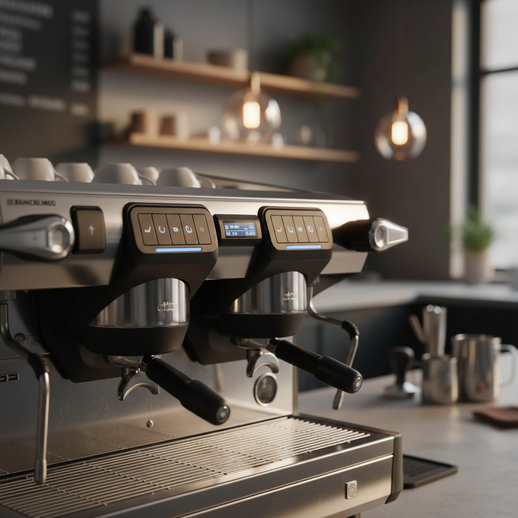 Rancilio Classe 7 - Control Panel Detail