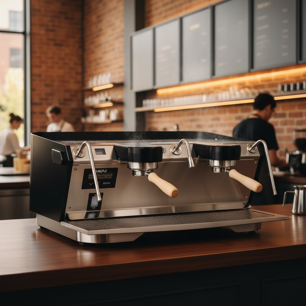 Mavam espresso machine in modern upscale café