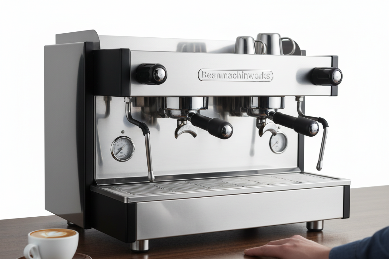 2 Group Commercial Espresso Machine