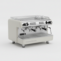 2 group Off-White High-Cup Commercial Espresso Machine (Open-Box)