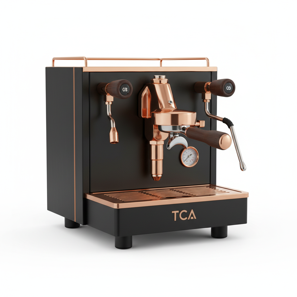 TCA 1 Group Espresso Machine (Black/Copper)