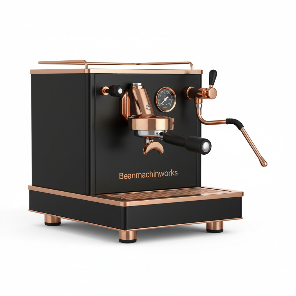 TCA 1 Group Espresso Machine (Black/Copper)